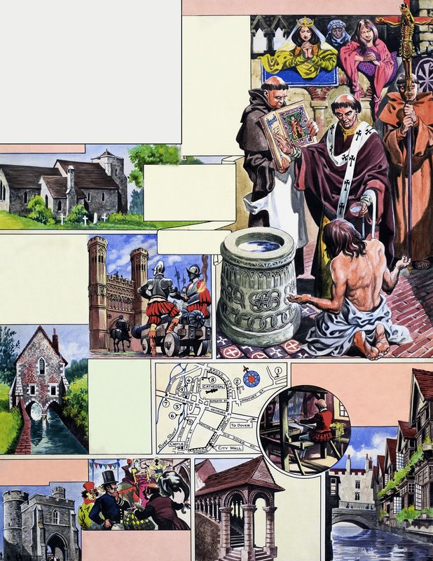 A Dover Road: Canterbury alkotó: Peter Jackson