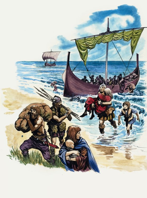 Nagy-Britannia csodálatos története: A szászok letelepednek Nagy-Britanniában alkotó: Peter Jackson