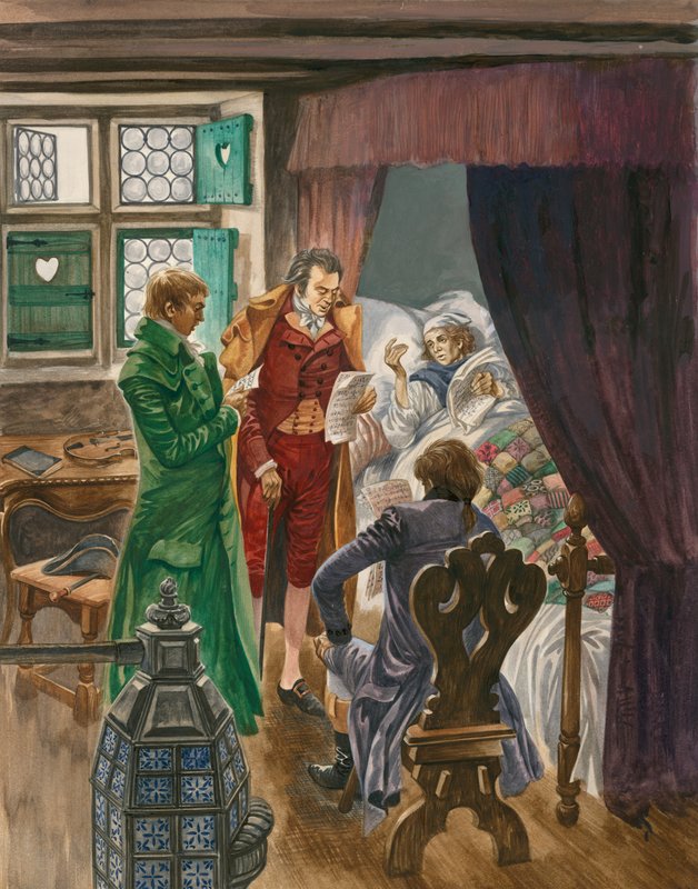 Mozart halála Bécsben, 1791-ben, mindössze harmincöt éves volt alkotó: Peter Jackson
