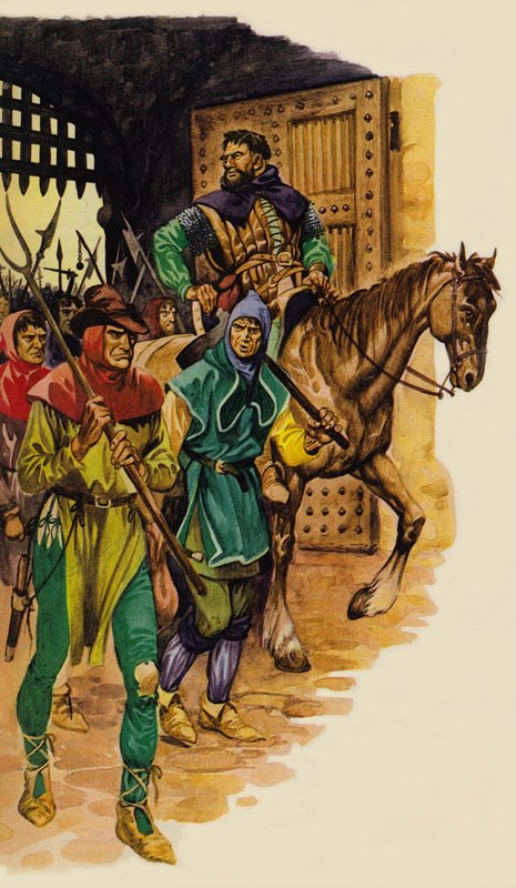 Wat Tyler vezette paraszthadsereg alkotó: Peter Jackson