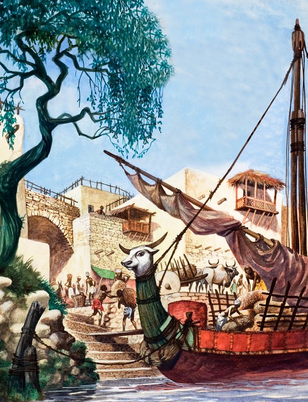 Kereskedelmi hajó kirakodása alkotó: Peter Jackson