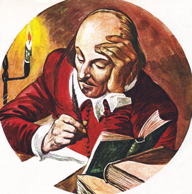 William Shakespeare, írás alkotó: Peter Jackson
