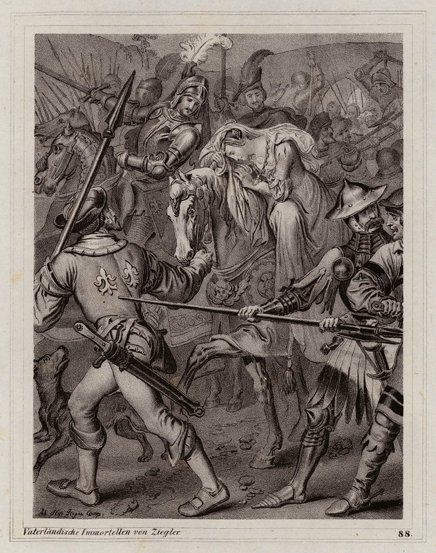 Bretagne-i Anna, VIII. Károly francia királynő hitvese alkotó: Peter Johann Nepomuk Geiger