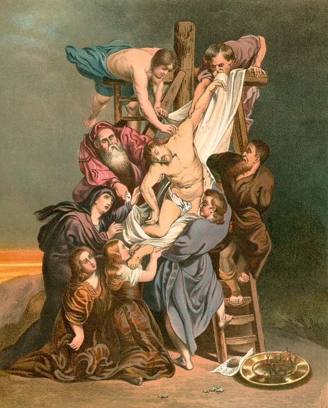 A keresztről való leszállás alkotó: Peter Paul Rubens