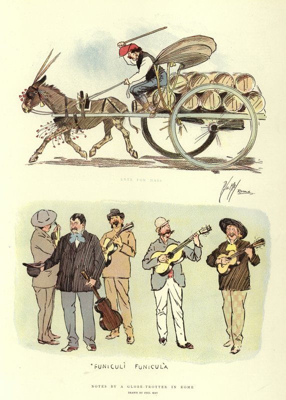 Egy Globe-Trotter jegyzetei Rómában alkotó: Phil May