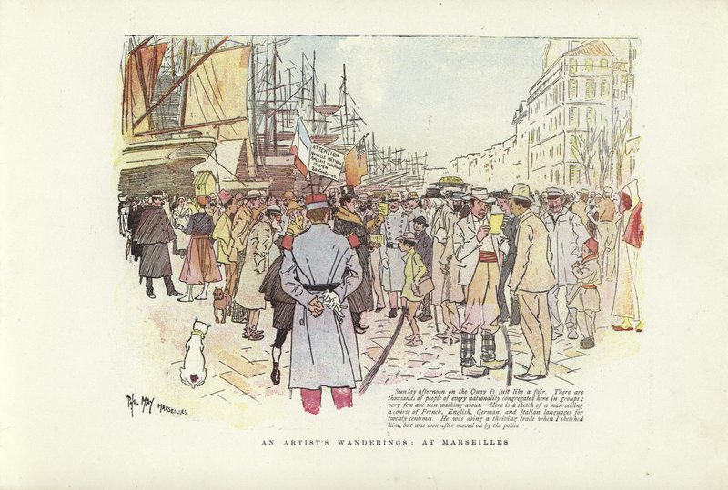 Egy művész vándorlása, Marseille-ben alkotó: Phil May