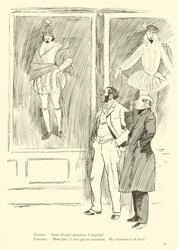 Phil May rajzfilmje az 1890-es évekből (litho) alkotó: Phil May