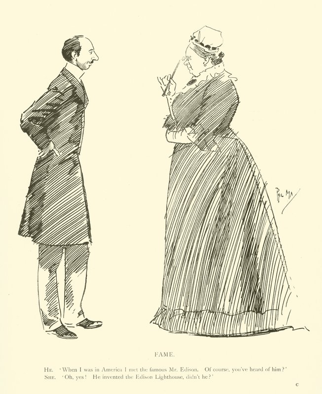 Phil May rajzfilmje az 1890-es évekből (litho) alkotó: Phil May