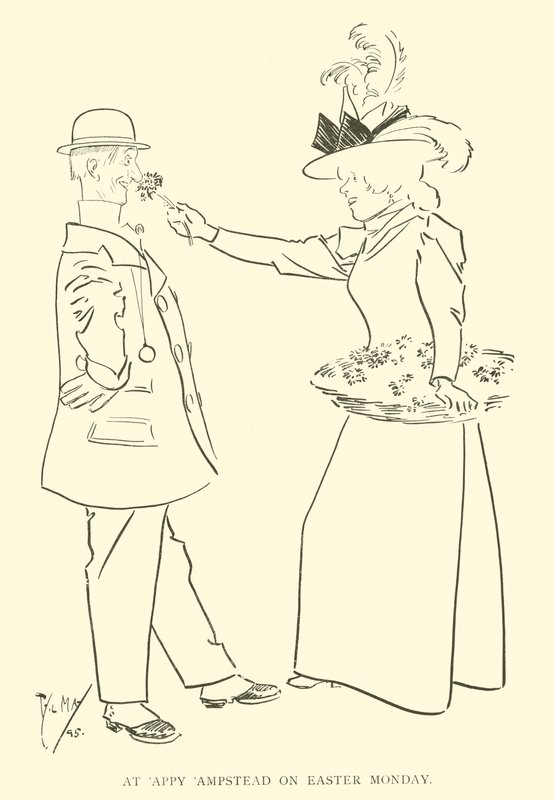 Phil May rajzfilmje az 1890-es évekből (litho) alkotó: Phil May