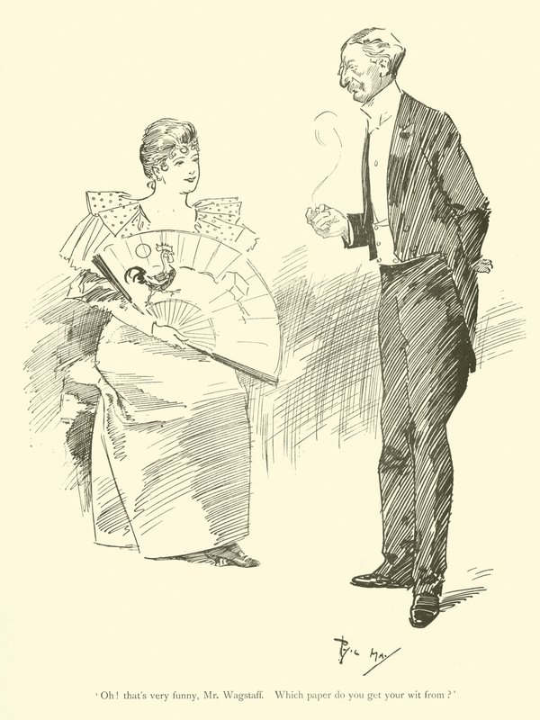 Phil May rajzfilmje az 1890-es évekből (litho) alkotó: Phil May