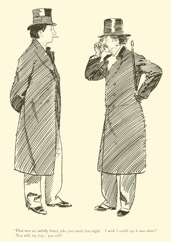 Phil May rajzfilmje az 1890-es évekből (litho) alkotó: Phil May