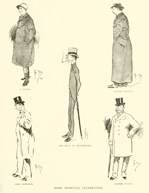Phil May rajzfilmje az 1890-es évekből (litho) alkotó: Phil May