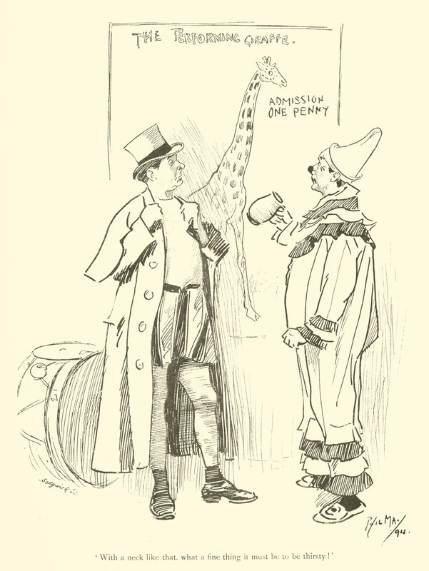 Phil May rajzfilmje az 1890-es évekből (litho) alkotó: Phil May
