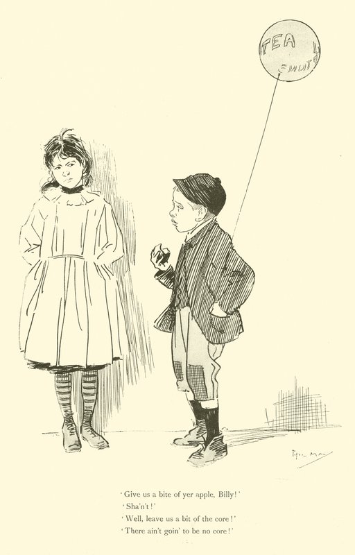 Phil May rajzfilmje az 1890-es évekből (litho) alkotó: Phil May