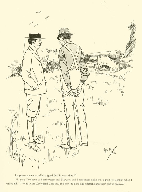 Phil May rajzfilmje az 1890-es évekből (litho) alkotó: Phil May