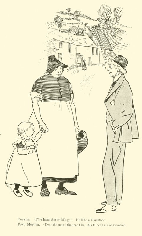 Phil May rajzfilmje az 1890-es évekből (litho) alkotó: Phil May