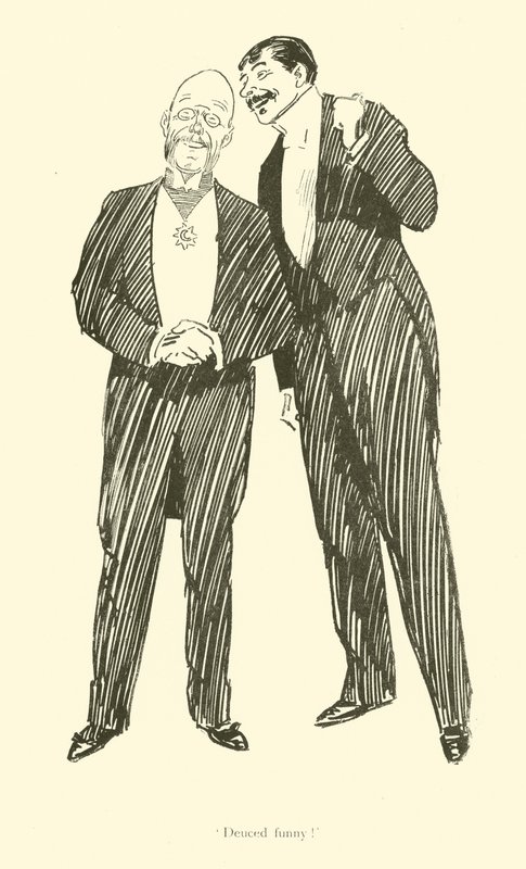 Phil May rajzfilmje az 1890-es évekből (litho) alkotó: Phil May