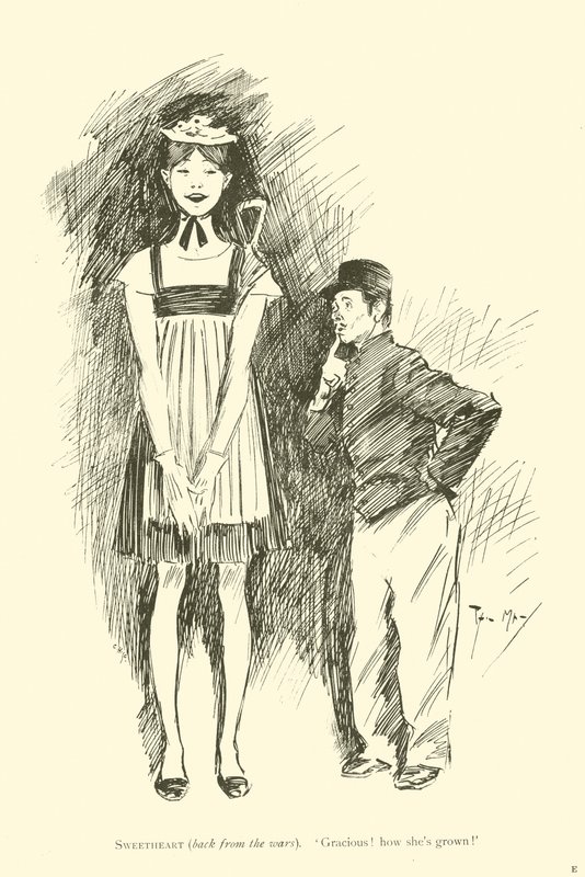 Phil May rajzfilmje az 1890-es évekből (litho) alkotó: Phil May