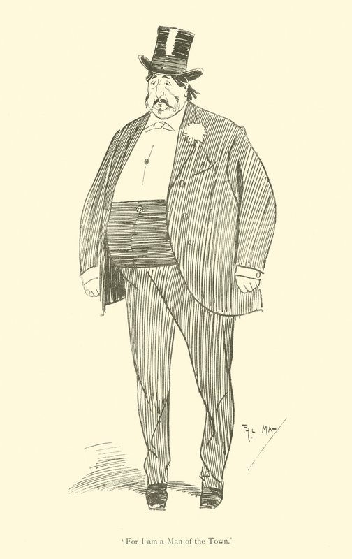 Phil May rajzfilmje az 1890-es évekből (litho) alkotó: Phil May
