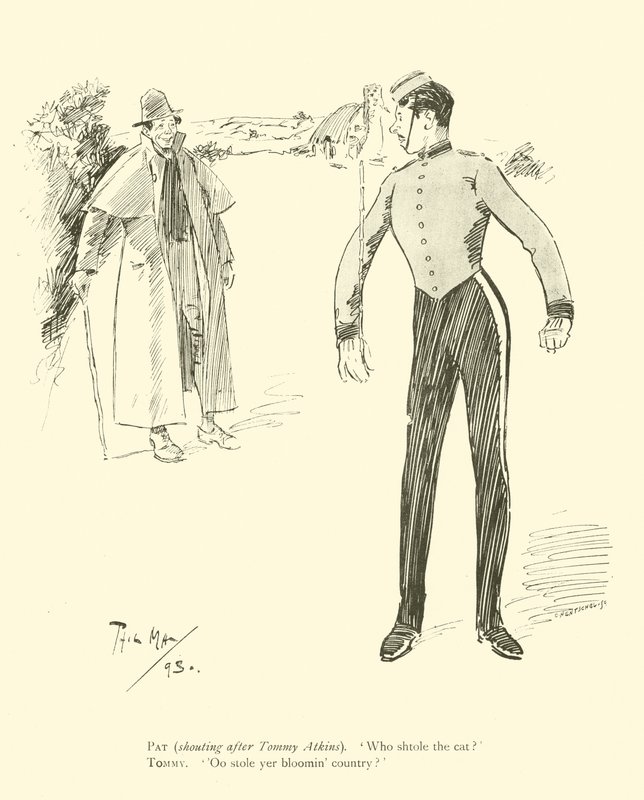 Phil May rajzfilmje az 1890-es évekből (litho) alkotó: Phil May