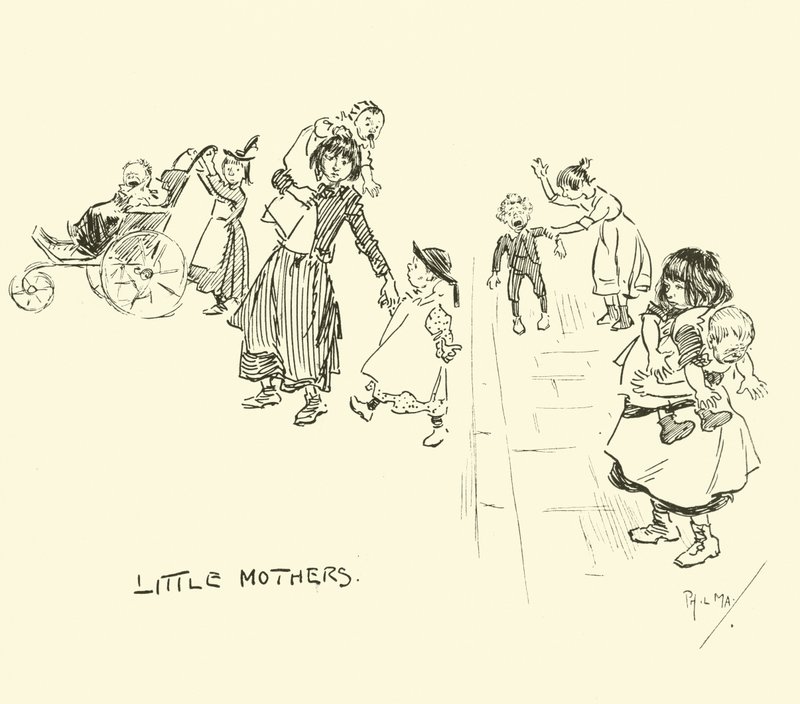 Illusztráció Phil Mays Gutter-Snipes számára alkotó: Phil May