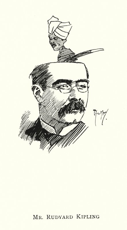 Mr Rudyard Kipling (litho) alkotó: Phil May