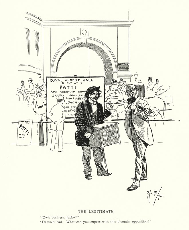 A legitim (litho) alkotó: Phil May
