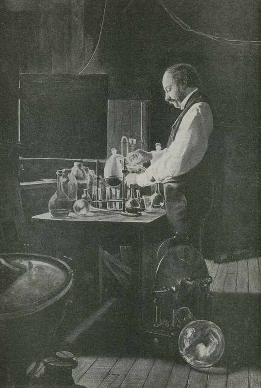 Ismeretlen elemek keresése alkotó: Philip Burne Jones