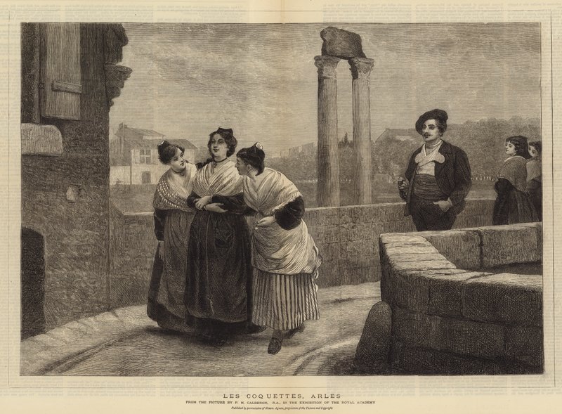 Les Coquettes, Arles alkotó: Philip Hermogenes Calderon
