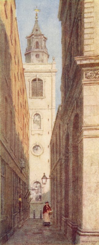 Szent Mihály-templom, Bassishaw, 1897 alkotó: Philip Norman
