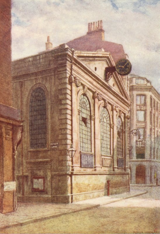 Szent Mihály-templom, Wood Street, 1896 alkotó: Philip Norman
