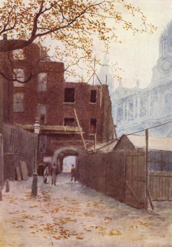 Deans Court, St Pauls Churchyard, 1894 alkotó: Philip Norman