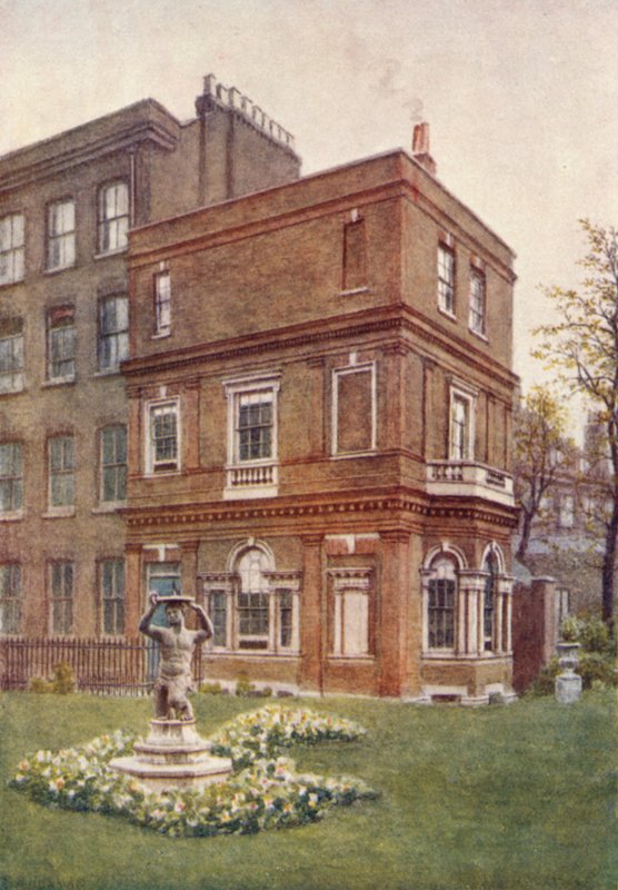 Garden House, Clements Inn, 1883 alkotó: Philip Norman