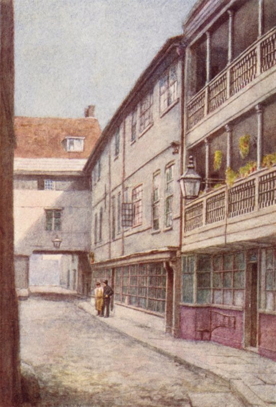 George Inn, Southwark, 1885 alkotó: Philip Norman