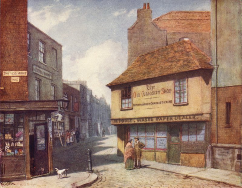 Old Curiosity Shop, Portsmouth Street, 1884 alkotó: Philip Norman