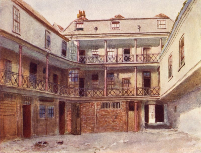 Hattyú két nyakkal fogadó, Carter Lane, 1894 alkotó: Philip Norman