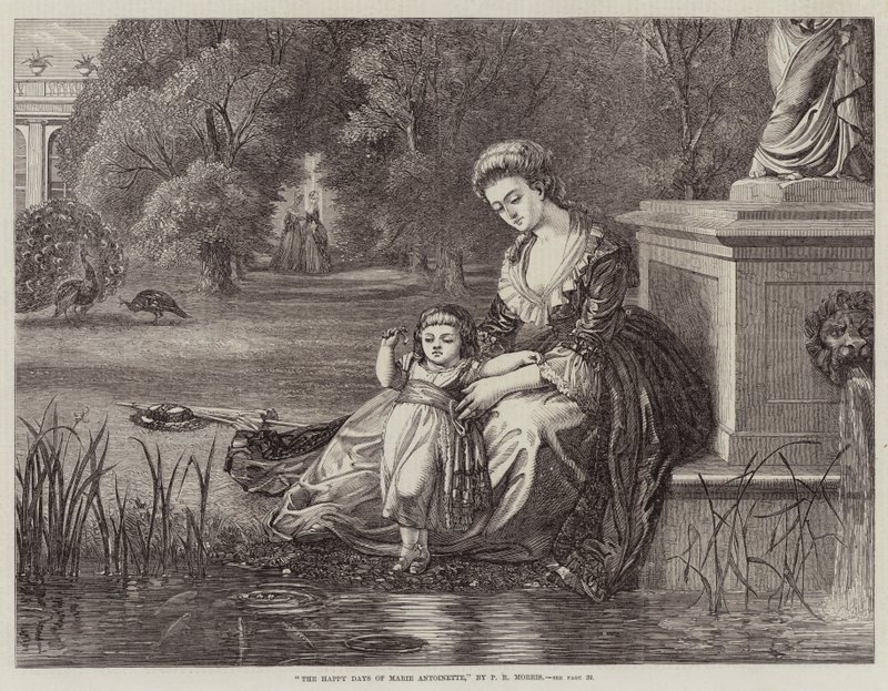 Marie Antoinette boldog napjai alkotó: Philip Richard Morris