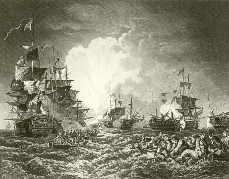 A nílusi csata alkotó: Philippe Jacques de Loutherbourg