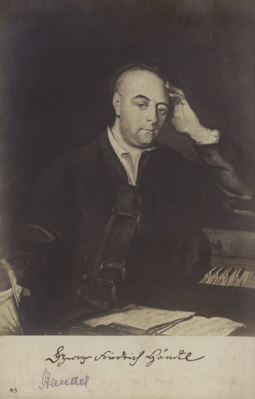 George Friedrich Händel portréja alkotó: Philippe Mercier