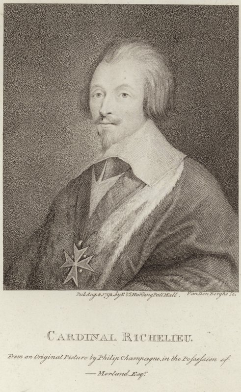 Richelieu bíboros portréja alkotó: Philippe de Champaigne