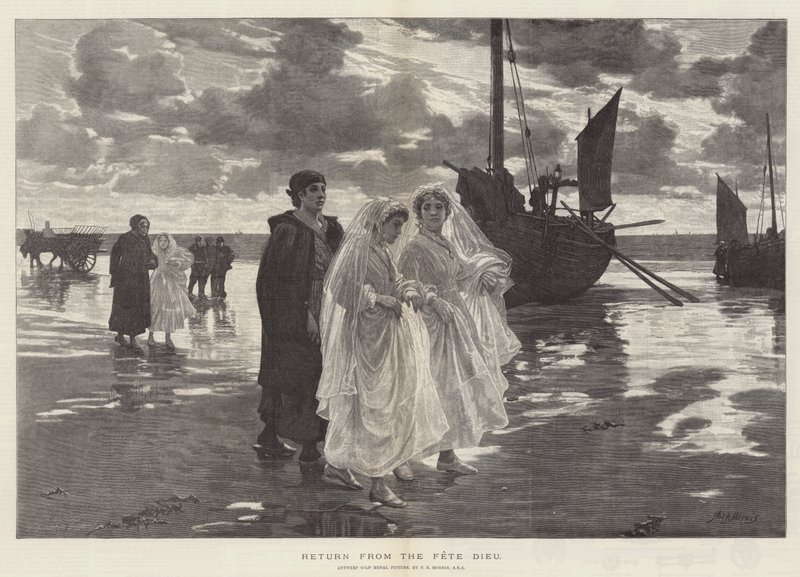 Visszatérés a Fete Dieu-ról alkotó: Phillip Richard Morris
