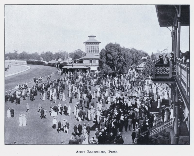 Ascot lóversenypálya, Perth (f/w fotó) alkotó: Photographer Australian