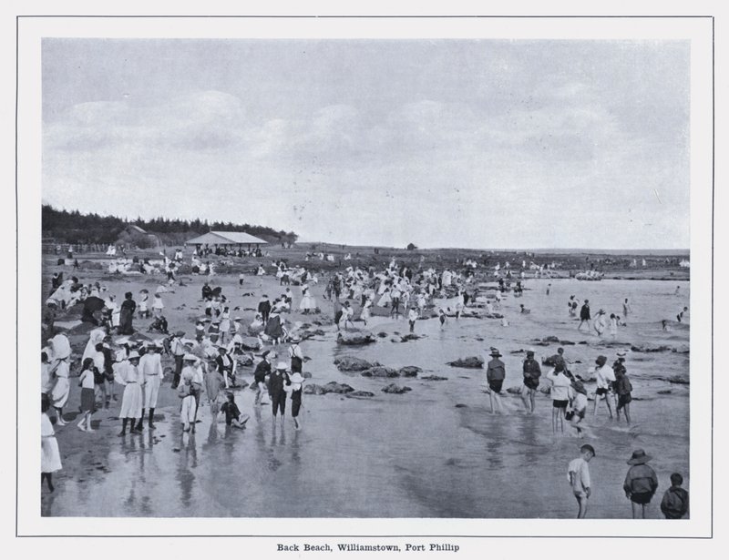 Back Beach, Williamstown, Port Phillip (f/w fotó) alkotó: Photographer Australian