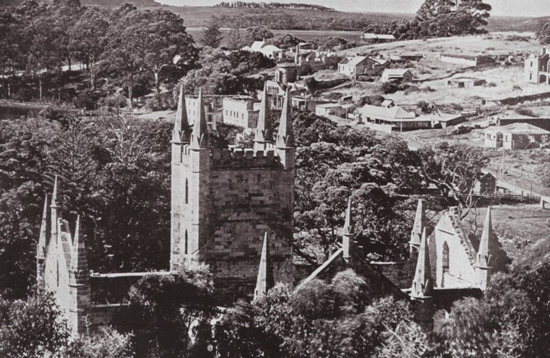 Történelmi Port Arthur, Tasmania (f/w fotó) alkotó: Photographer Australian
