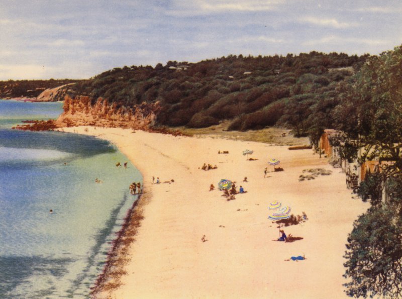 Mornington Beach (színes fotó) alkotó: Photographer Australian