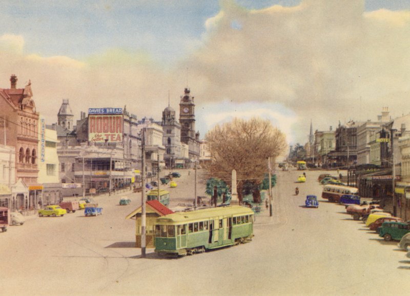 Sturt Street, Ballarat (színes fotó) alkotó: Photographer Australian