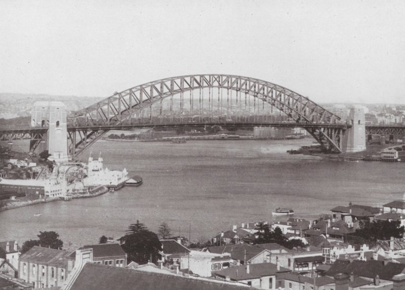 Sydney Harbour Bridge (f/w fotó) alkotó: Photographer Australian