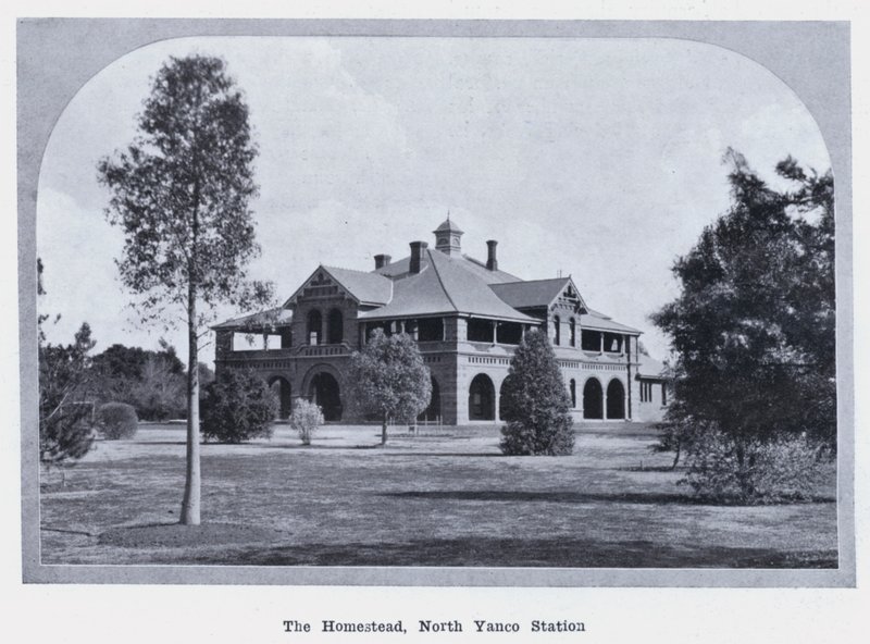 The Homestead, North Yanco Station (f/w fotó) alkotó: Photographer Australian