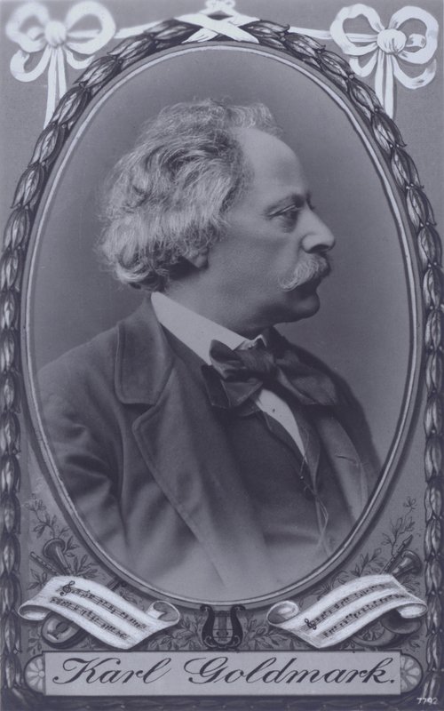 Karl Goldmark, magyar zeneszerző (f/w fotó) alkotó: Photographer Austrian