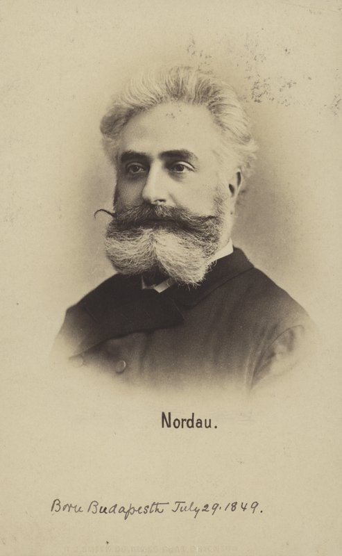 Max Nordau (1849-1923), magyar cionista vezető és író (fekete-fehér fotó) alkotó: Photographer Austrian